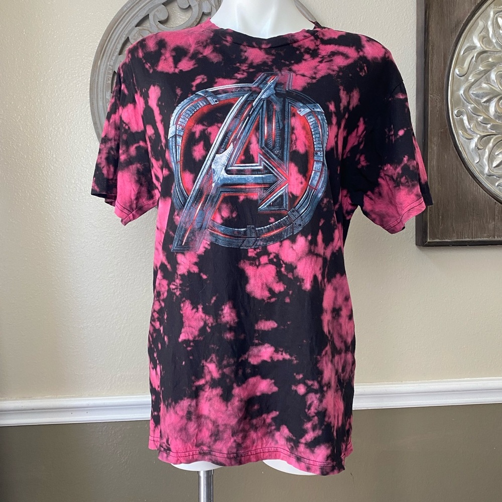 Avengers Custom Tie-Dye T-Shirt